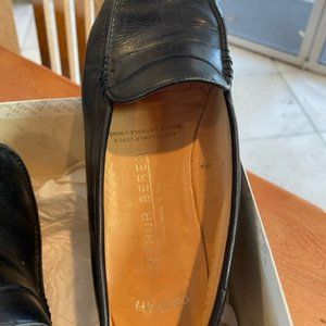 Gravati Black Leather Loafers